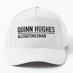 Quinn Hughes Defence Baseball Cap