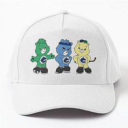 Canucks hockey bear collection - Quinn Hughes, Elias Pettersson, Travis Dermott Baseball Cap
