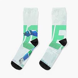 Quinn Hughes Painting Socks