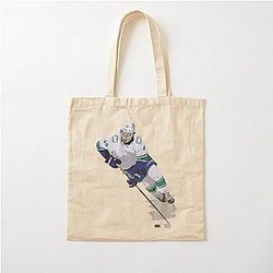 Quinn Hughes Cotton Tote Bag