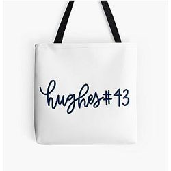 Quinn Hughes All Over Print Tote Bag
