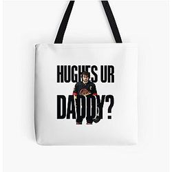 Quinn Hughes Ur Daddy Flag All Over Print Tote Bag