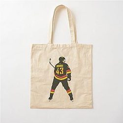Quinn Hughes Cotton Tote Bag
