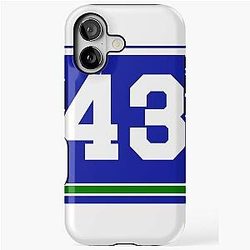 2024 Quinn Hughes Home Jersey iPhone Tough Case
