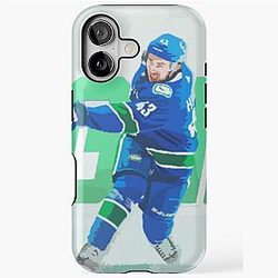 Quinn Hughes iPhone Tough Case