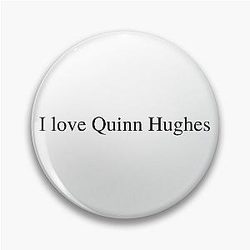 I love Quinn Hughes Pin to the play