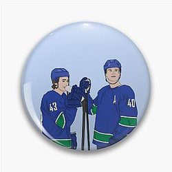 Quinn Hughes & Elias Pettersson Pin