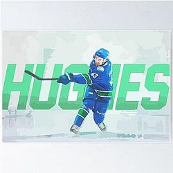 Quinn Hughes Painting