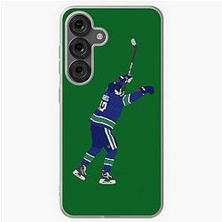 Quinn Hughes Goal Celly drawing Samsung Galaxy Case