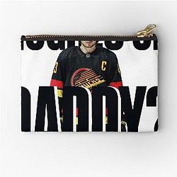 Quinn Hughes Flag Zipper Pouch