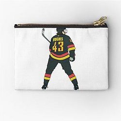 Quinn Hughes Zipper Pouch