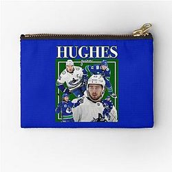 Quinn Hughes Retro Design Zipper Pouch
