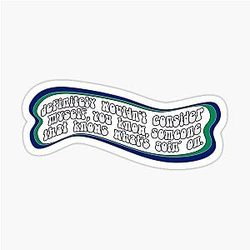 Quinn Hughes What's On Sticker