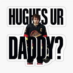 Quinn Hughes Army Flag Sticker
