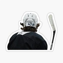 Quinn Hughes 43 Sticker