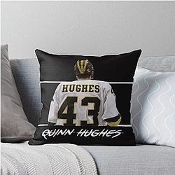 Quinn Hughes Classic Throw Pillow