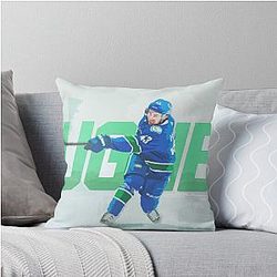 Quinn Hughes Throw Pillow