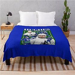 Quinn Hughes Throw Blanket