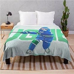 Quinn Hughes Throws Blanket
