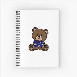 Quinn Hughes Bear Notebook