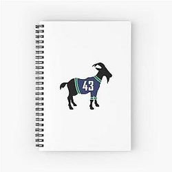Quinn Hughes Spiral Notebook