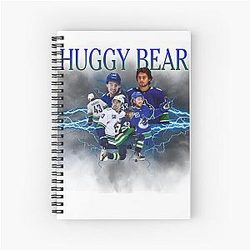 Huggy Bear Quinn Hughes Notebook