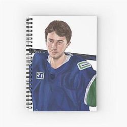 Quinn Hughes Portrait Notebook