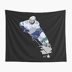 Quinn Hughes Tapestry