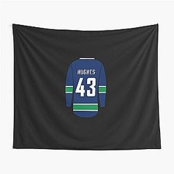 Quinn Hughes Jersey Tapestry