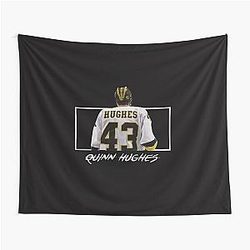 Quinn Hughes Tapestry