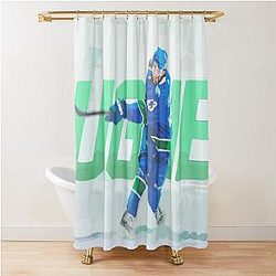 Quinn Hughes Painting Shower Curtain