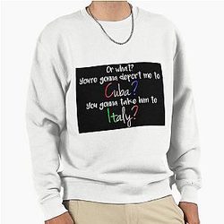Rafael Barba Deportation Quote Pullover Sweatshirt