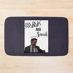 Vintage Rafael Barba Suspenders and Snark Bath Mat