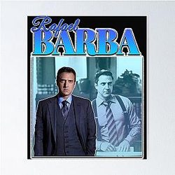 Rafael Barba 90s Inspired Vintage Classic Poster