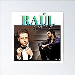 Raul Esparza Rafael Barba Law Order SVU Shirt Retro Sticker Poster