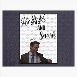 Vintage Rafael Barba Suspenders and Snark Jigsaw Puzzle