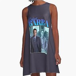 Retro 90s Inspired A-Line Dress