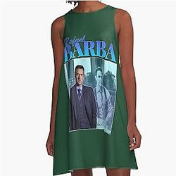 Rafael Barba 90s Inspired A-Line Dress