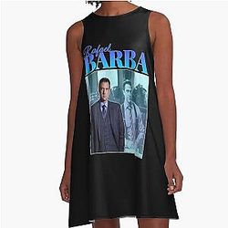 Rafael Barba 90s Inspired Vintage A-Line Dress