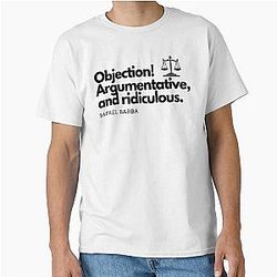 Rafael Barba - Scales of Justice Classic T-Shirt