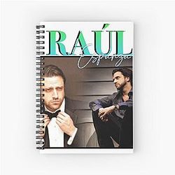 Raul Esparza Rafael Barba Law Order SVU Shirt Retro Spiral Notebook