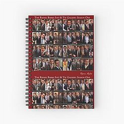Rafael Barba Suit Tie Gallery: Season One Spiral Notebook