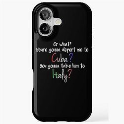 Rafael Barba - Deportation Quote iPhone Tough Case
