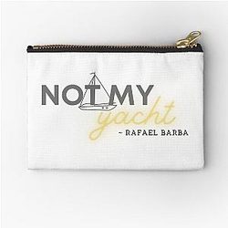 Rafael Barba - Not My Yacht - A Zipper Pouch