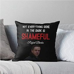 Rafael Barba Know it All Quote Throw Pillow