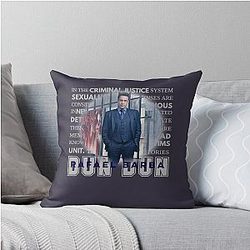 Retro Rafael Barba Throw Pillow