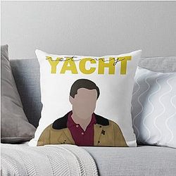 Rafael Barba - Not My Yacht Throw Pillow