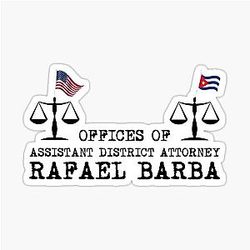 Rafael Barba Office SVU Sticker