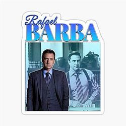 Rafael Barba 90s Inspired Vintage Sticker