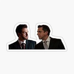 Rafael Barba and Frederick Chilton Sticker
